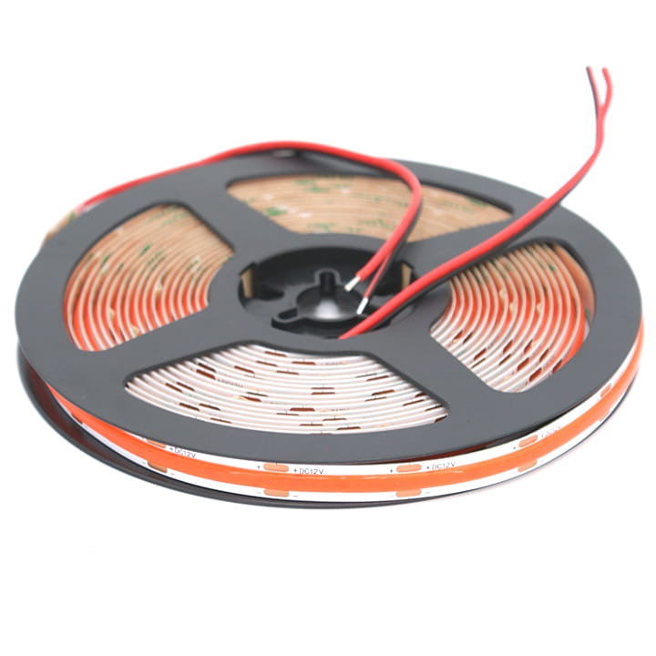 LED pásek COB 12V / 480LED / 9W / RŮŽOVÁ / IP20 / 8mm / PRO+